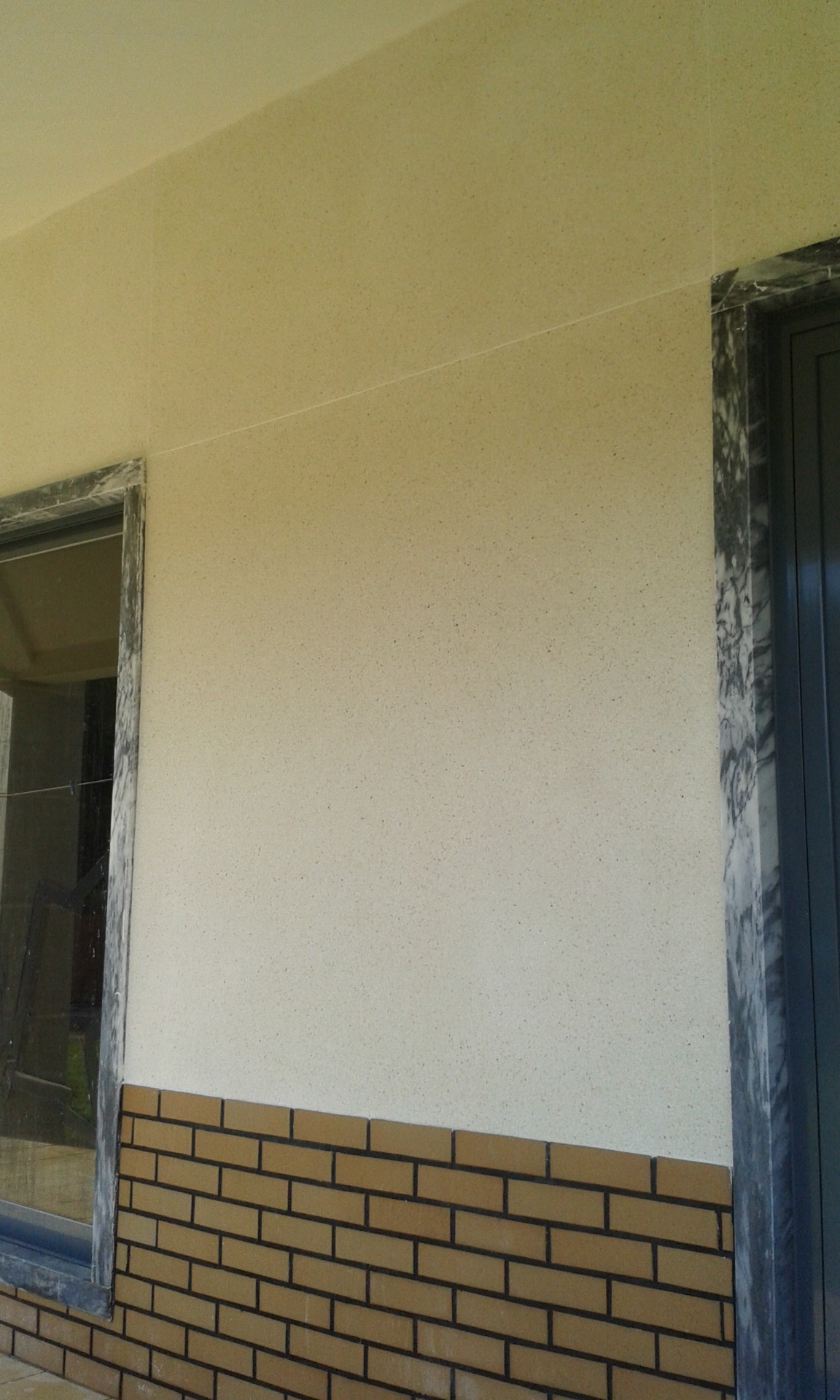 Paredes branco em áspero , lavado.